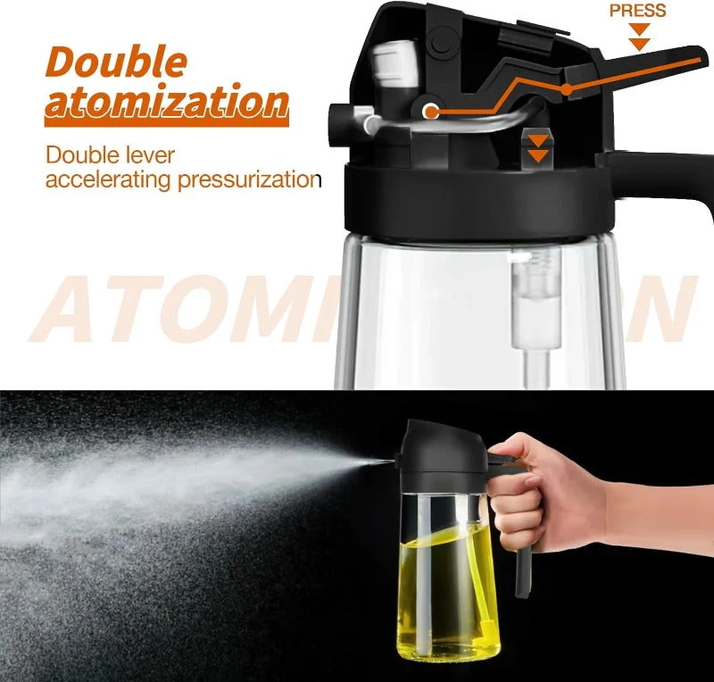 2-in-1 Oil Sprayer Bottle - Image 2