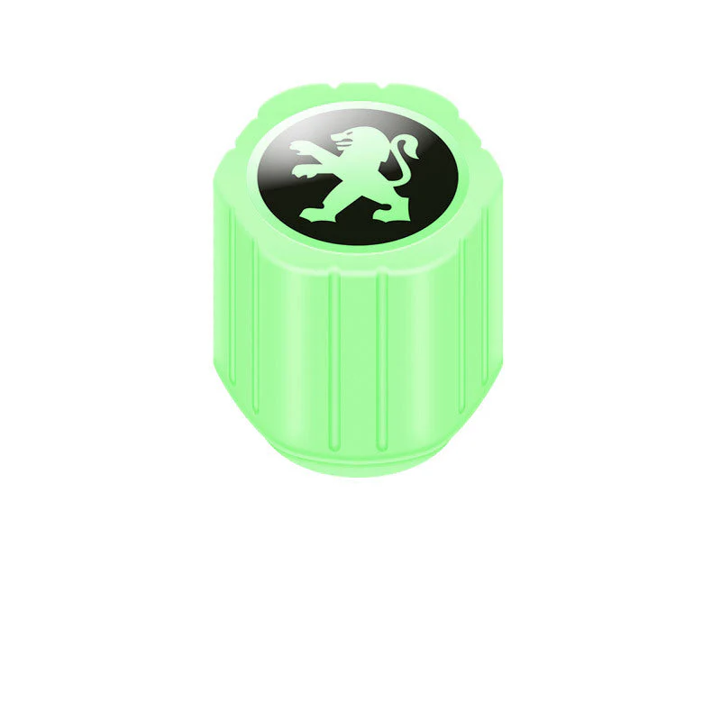 20-Pack Neon Green Glow Tire Valve Caps – No Battery Needed, Universal Fit - Image 25