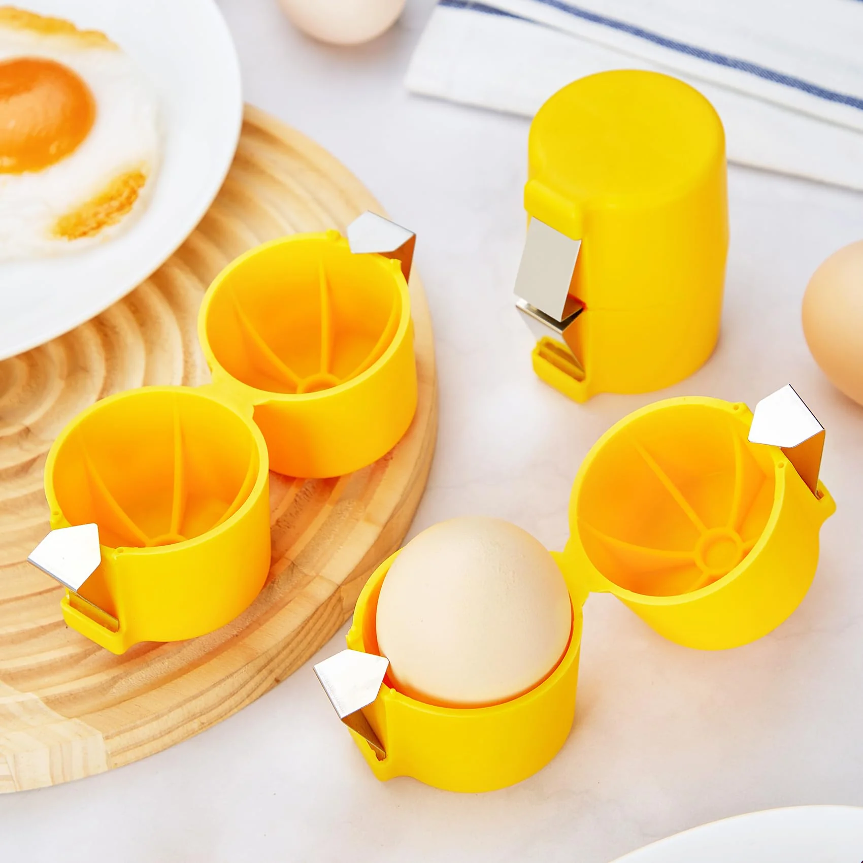 Eptchn No Mess Easy Egg Opener CrackSlick - Image 3