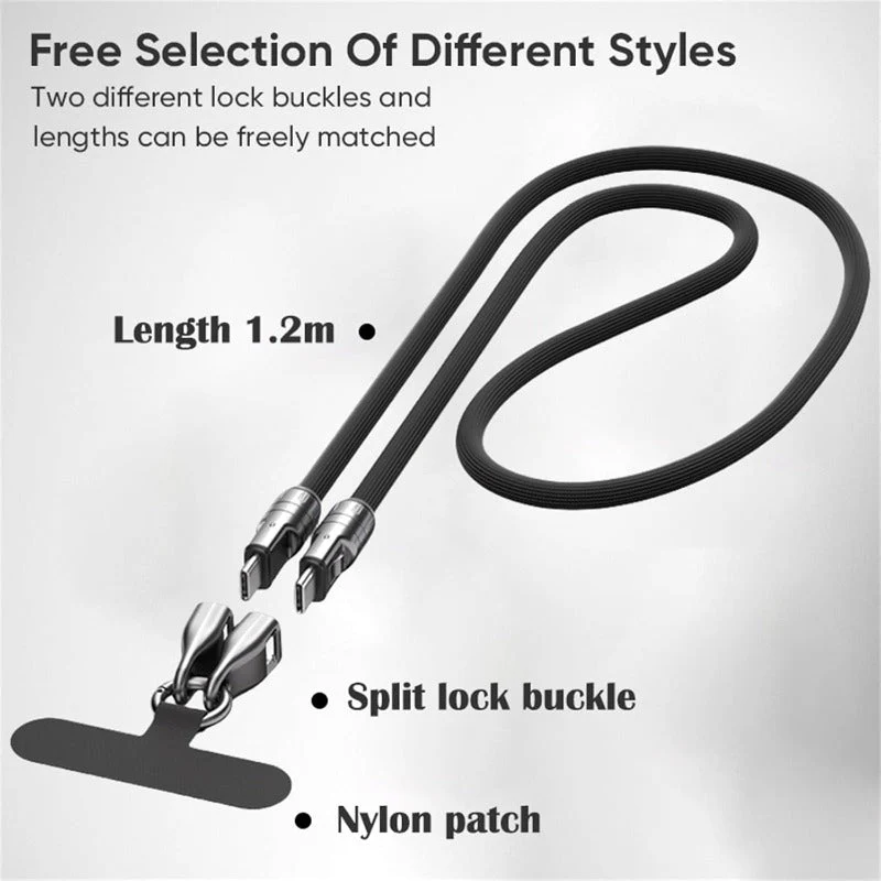 240W USB-C Lanyard Charging Cable - Image 5