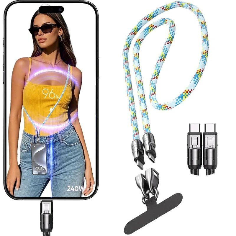 240W USB-C Lanyard Charging Cable - Image 8