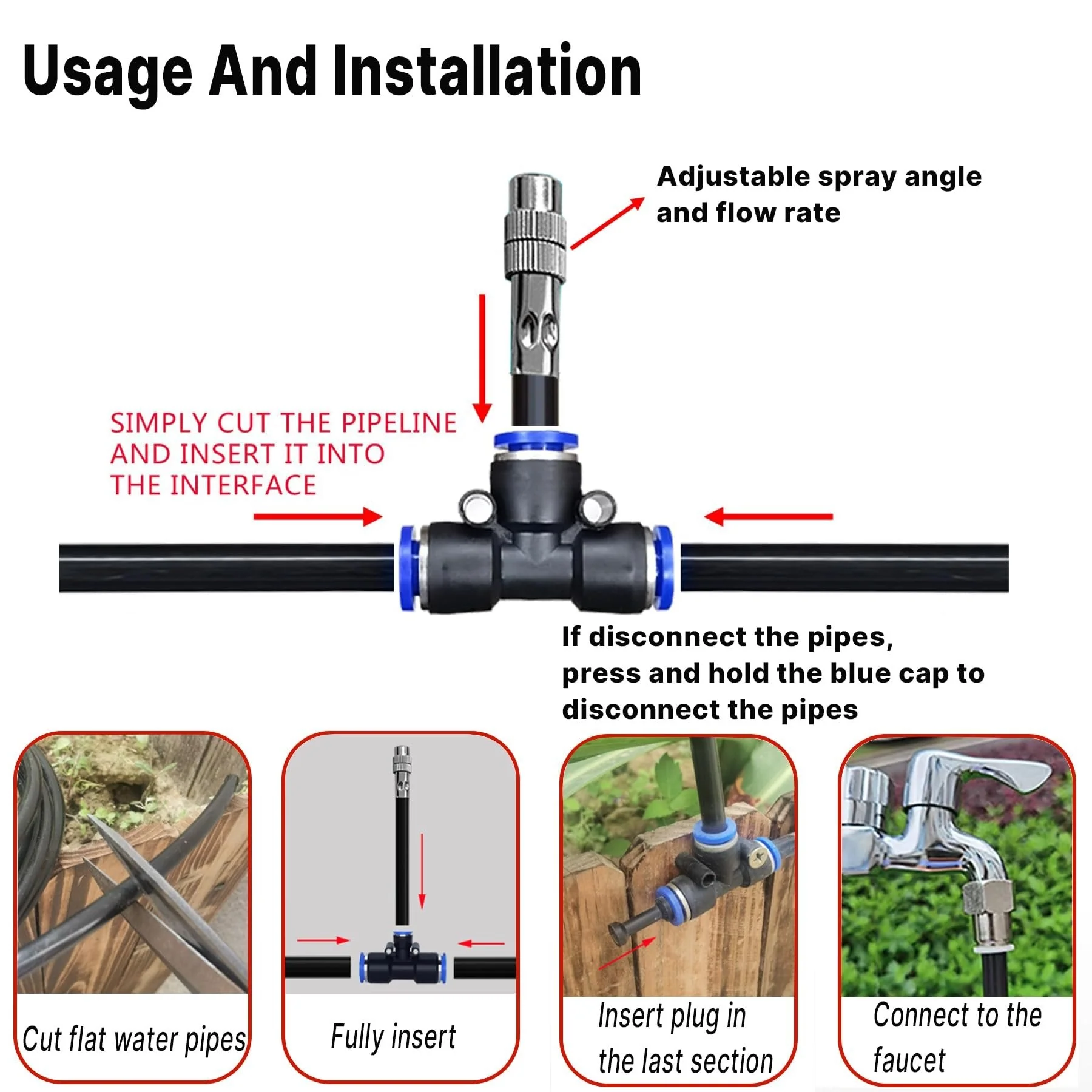 360° Curved Garden Automatic Irrigation System - Image 7