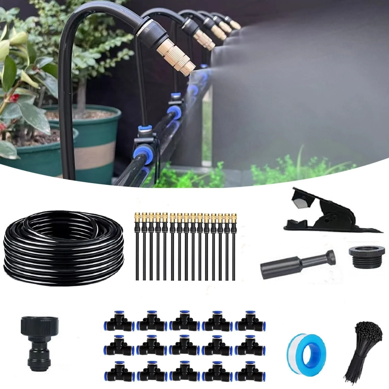 360° Curved Garden Automatic Irrigation System - Image 9