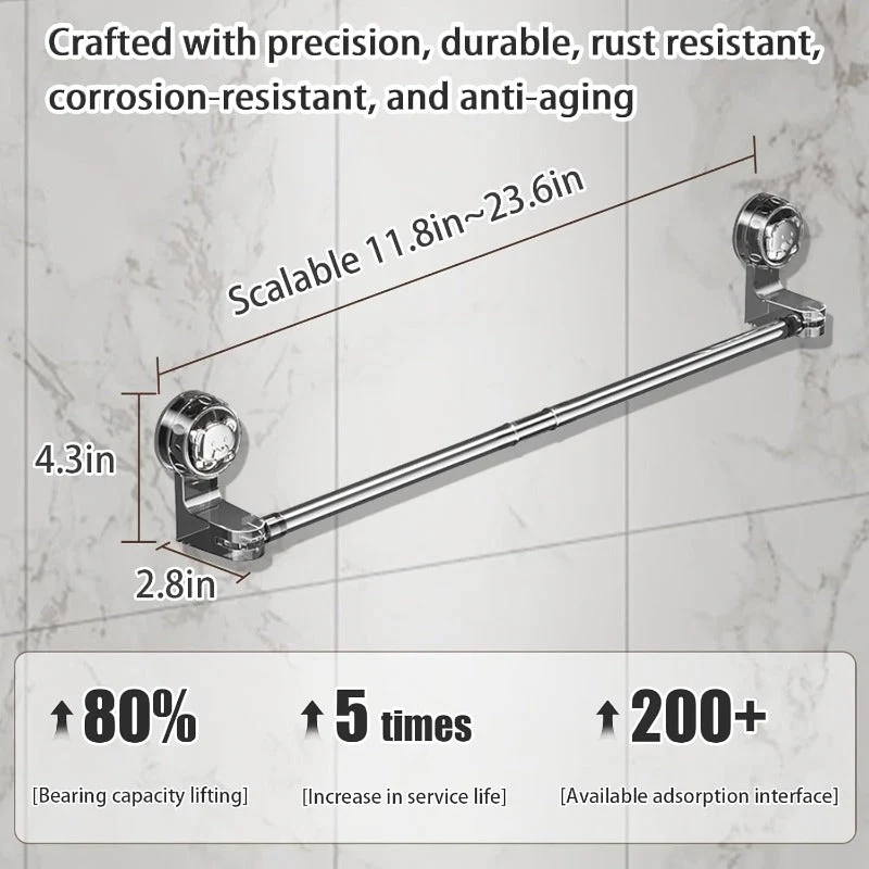 Adjustable Suction Towel Bar - Image 2