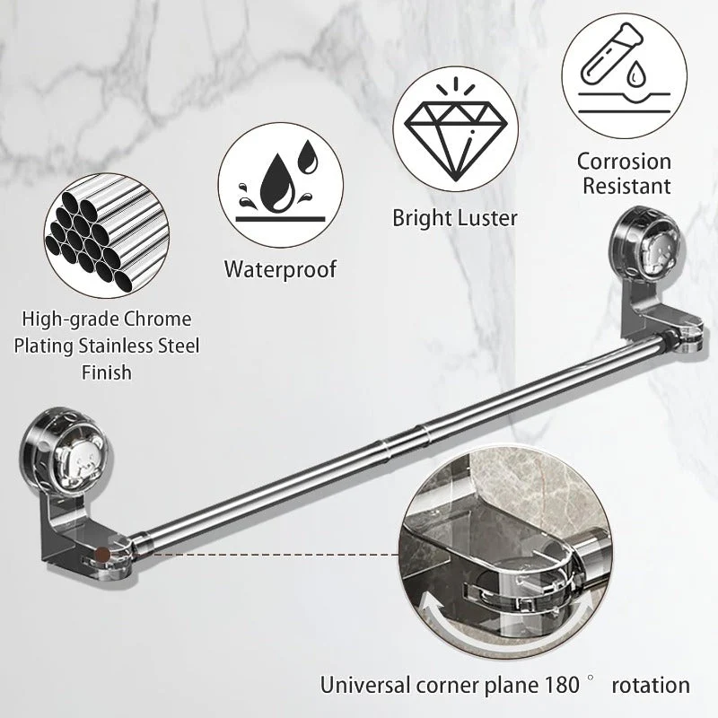 Adjustable Suction Towel Bar - Image 5