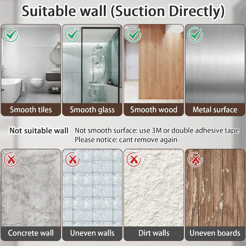 Adjustable Suction Towel Bar - Image 6