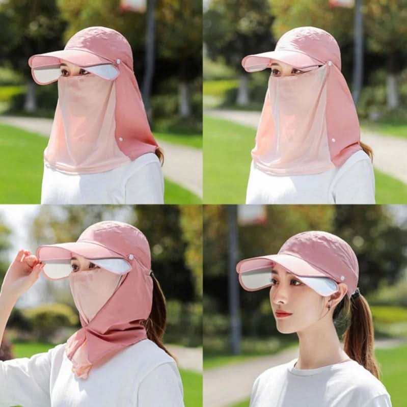 All-Terrain UV Shield Cap with Neck & Face Protection - Image 5