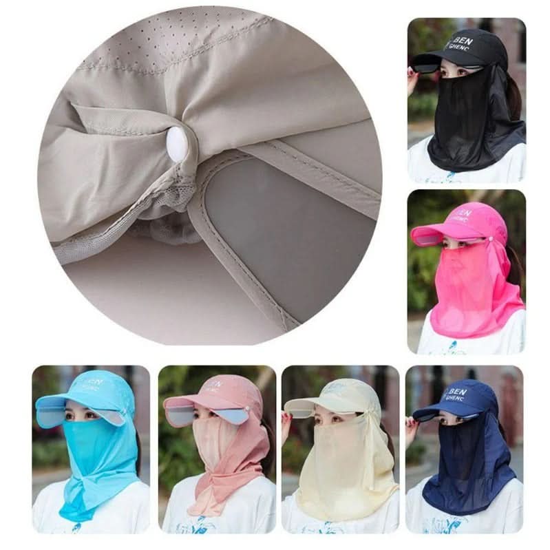 All-Terrain UV Shield Cap with Neck & Face Protection - Image 7