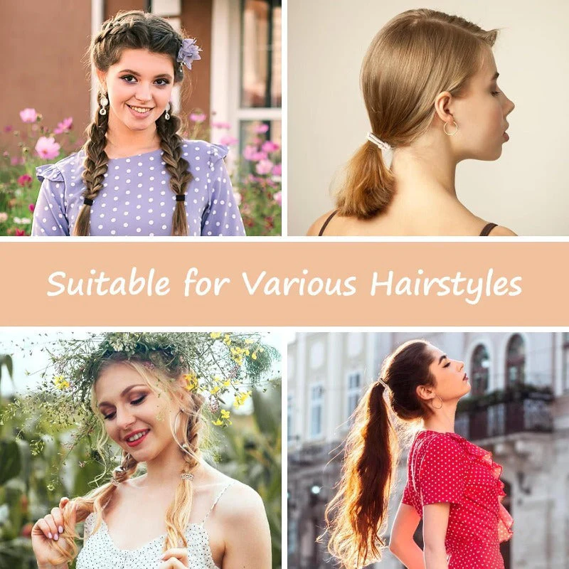 Boho Neutral Hair Tie Set - Image 6