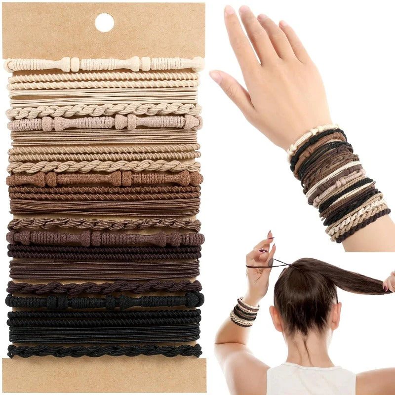 Boho Neutral Hair Tie Set - Image 7