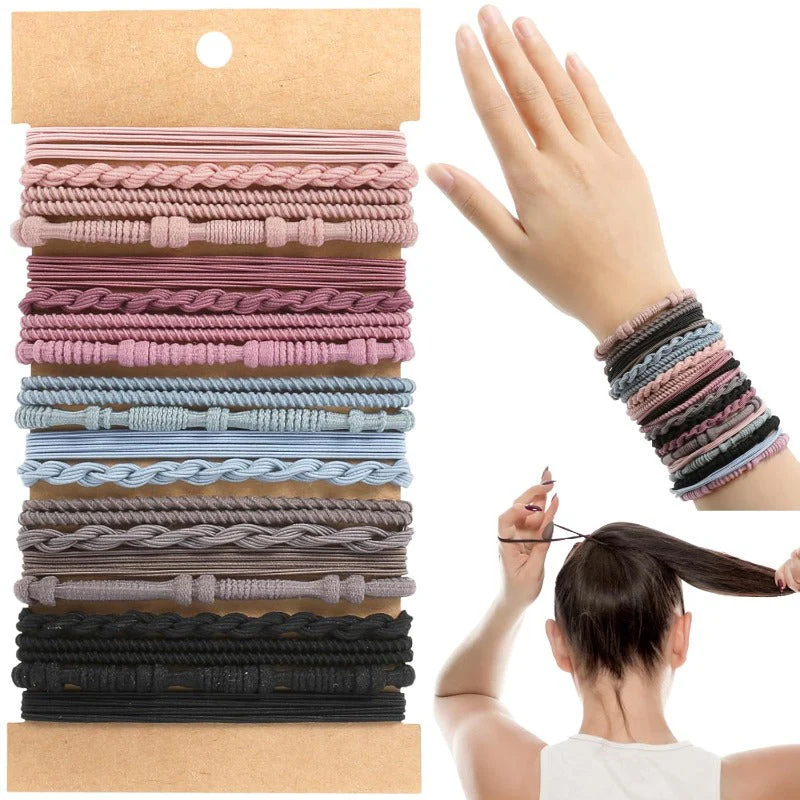 Boho Neutral Hair Tie Set - Image 9