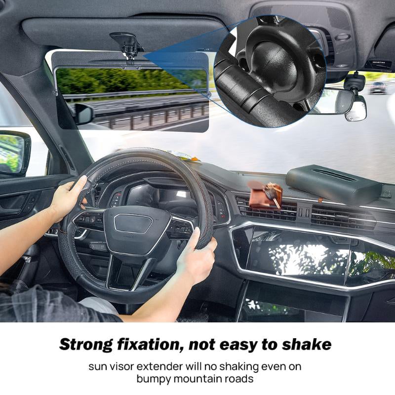 Car Sun Visor With Polarized Glare Protection - Image 5