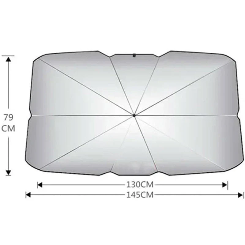 Car Windshield Sun Shade Umbrella - Image 6