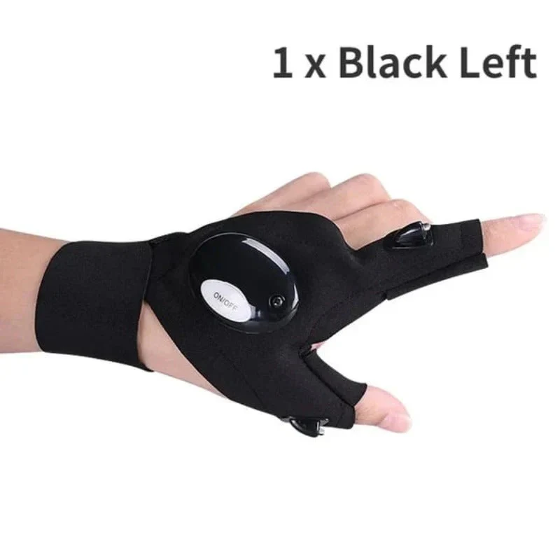 Hands-Free LED Flashlight Waterproof Gloves - Image 17