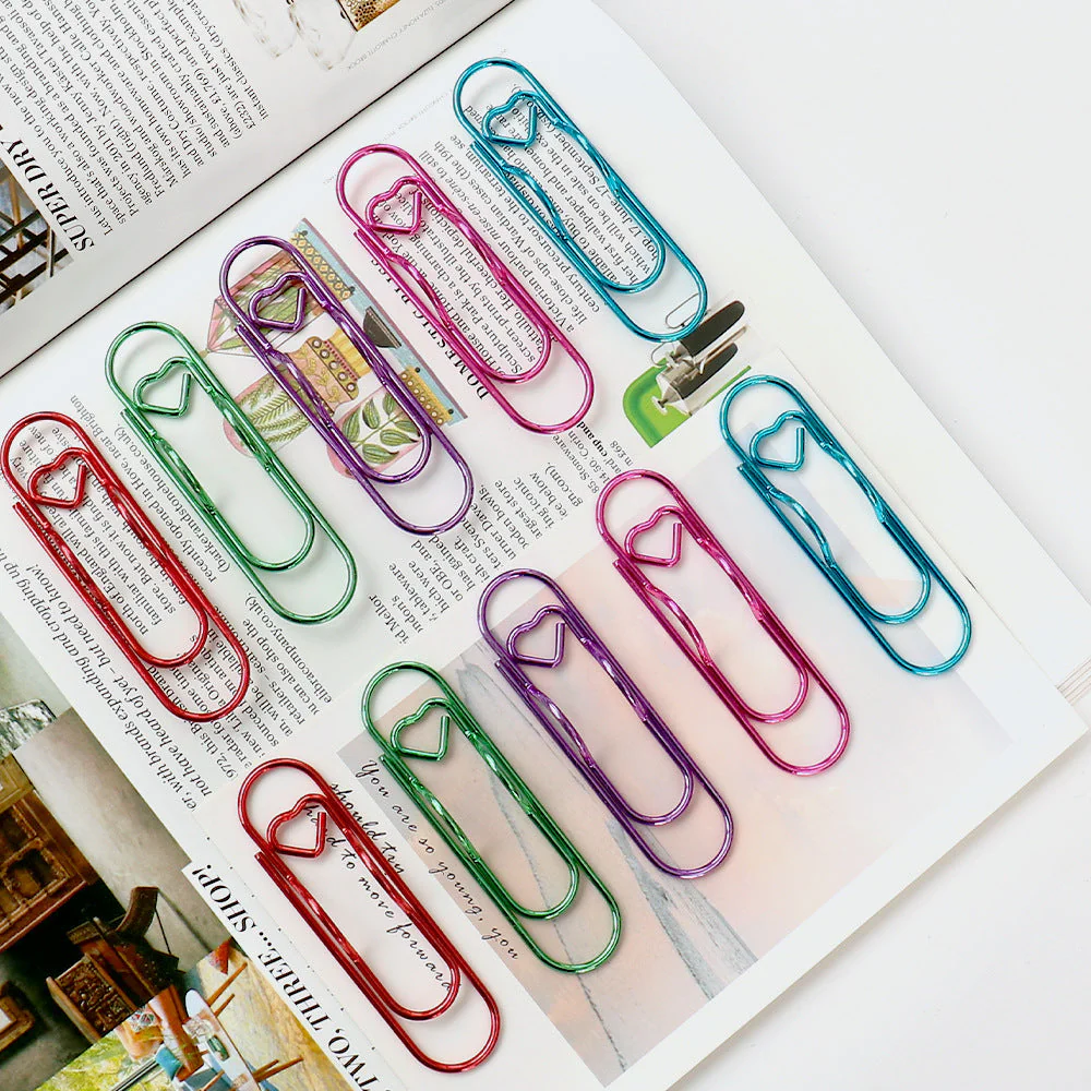 Heart Pen Holder Clips