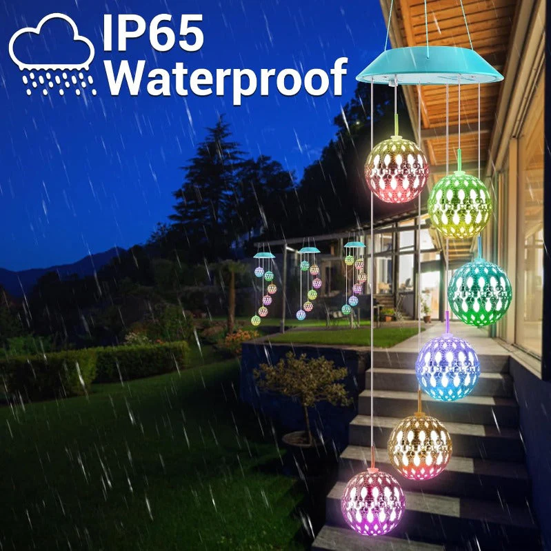 Magical Solar Ball Wind Chimes - Image 4