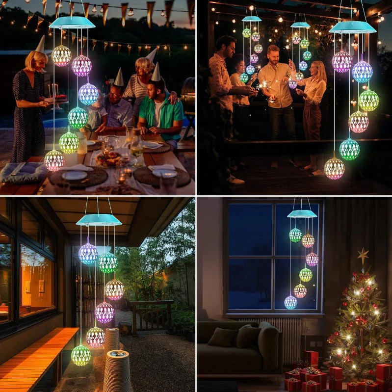 Magical Solar Ball Wind Chimes - Image 6