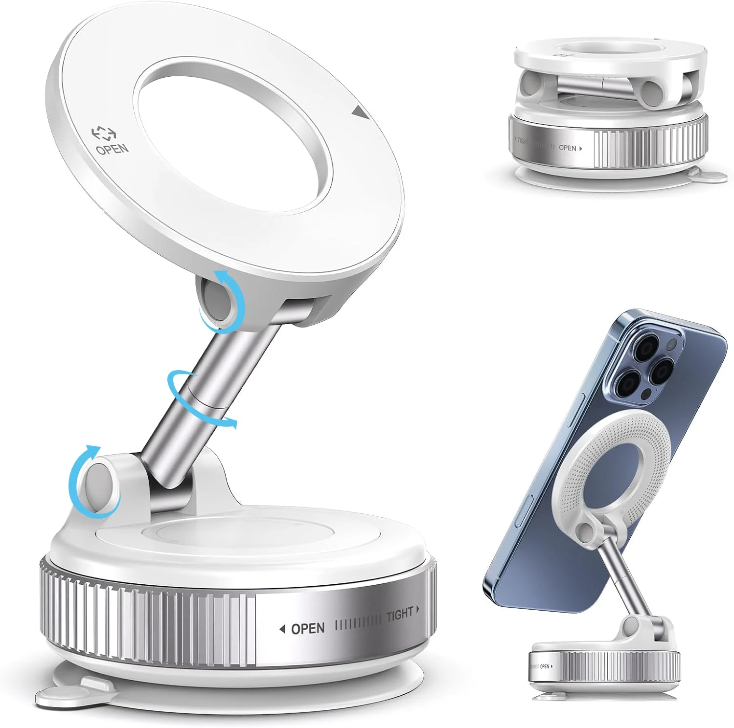 Woyuosn Vacuum Magnetic Phone Holders for Car - Image 4