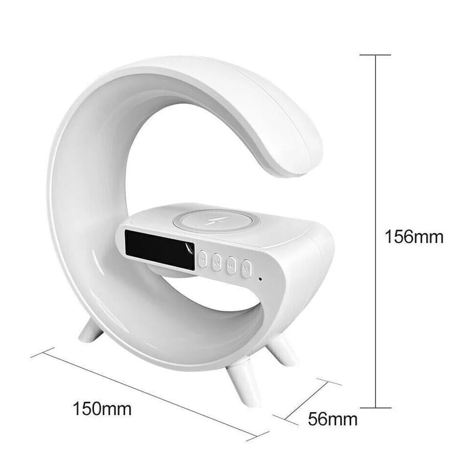 New Year HOT Sale - 49% OFF! 🔥Multifunctional Bluetooth Speaker-Colorful Atmosphere Light Wireless Charging and Clock All-in-one Machine - Image 10