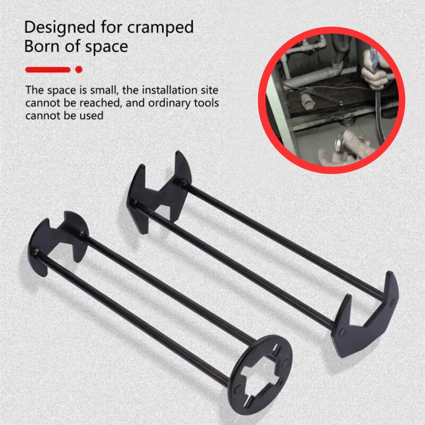 🔥2025 hot sale 🔥🔧Multifunctional Sink Wrench - Image 3