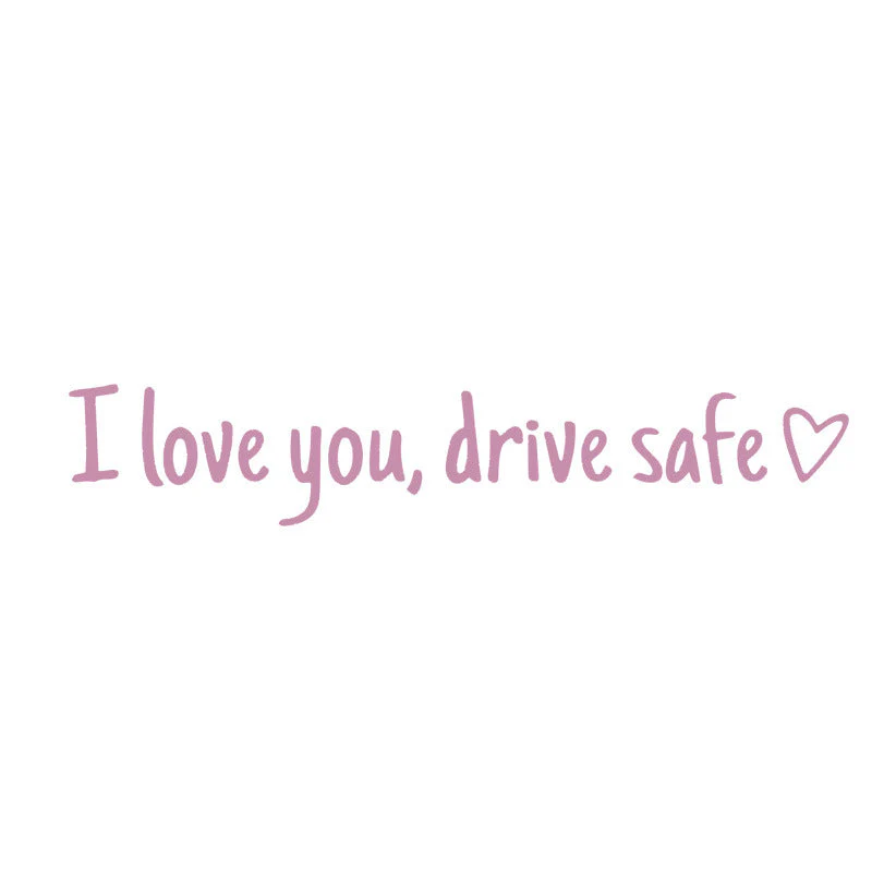 Rearview Mirror Vinyl Decal Reminder - Image 9