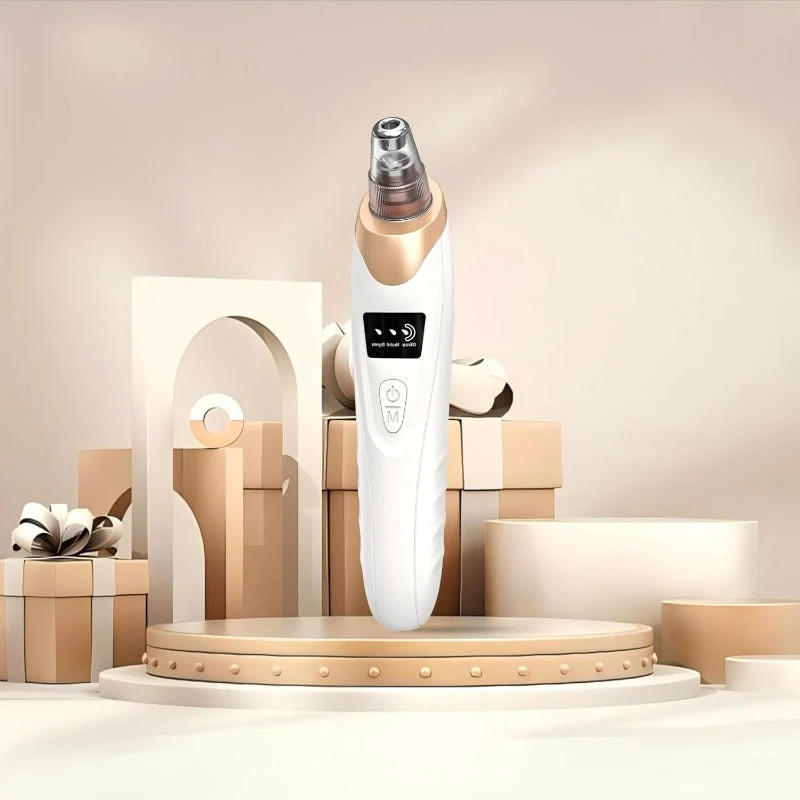 Rechargeable Pore Vacuum – 6-in-1 Blackhead Remover with Smart Display & Extraction Kit - Image 6