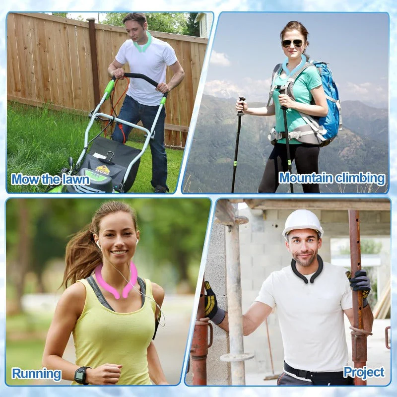 Reusable Cooling Neck Ring – Long-Lasting Sweat-Free Relief - Image 6