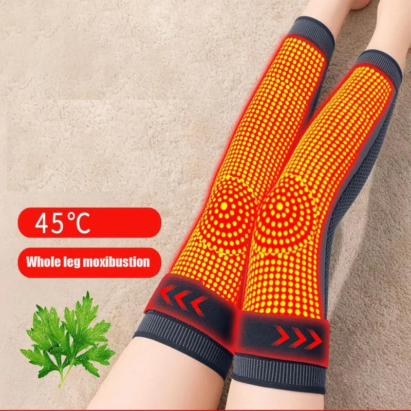 Self-Heating Herbal Knee Wraps (2-Pack) - Image 4
