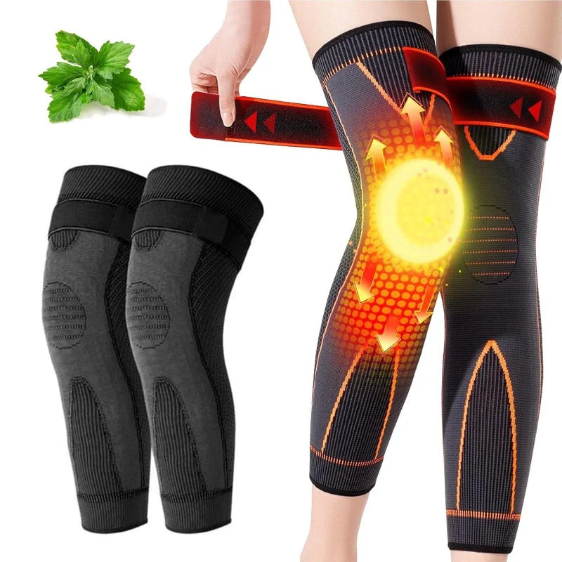 Self-Heating Herbal Knee Wraps (2-Pack) - Image 6