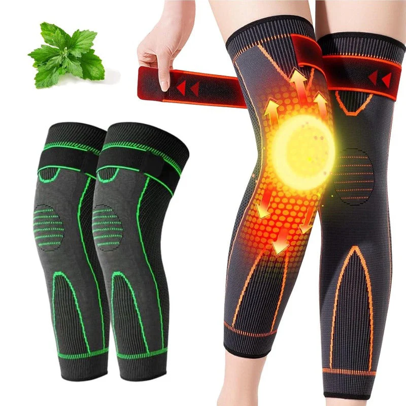 Self-Heating Herbal Knee Wraps (2-Pack) - Image 7