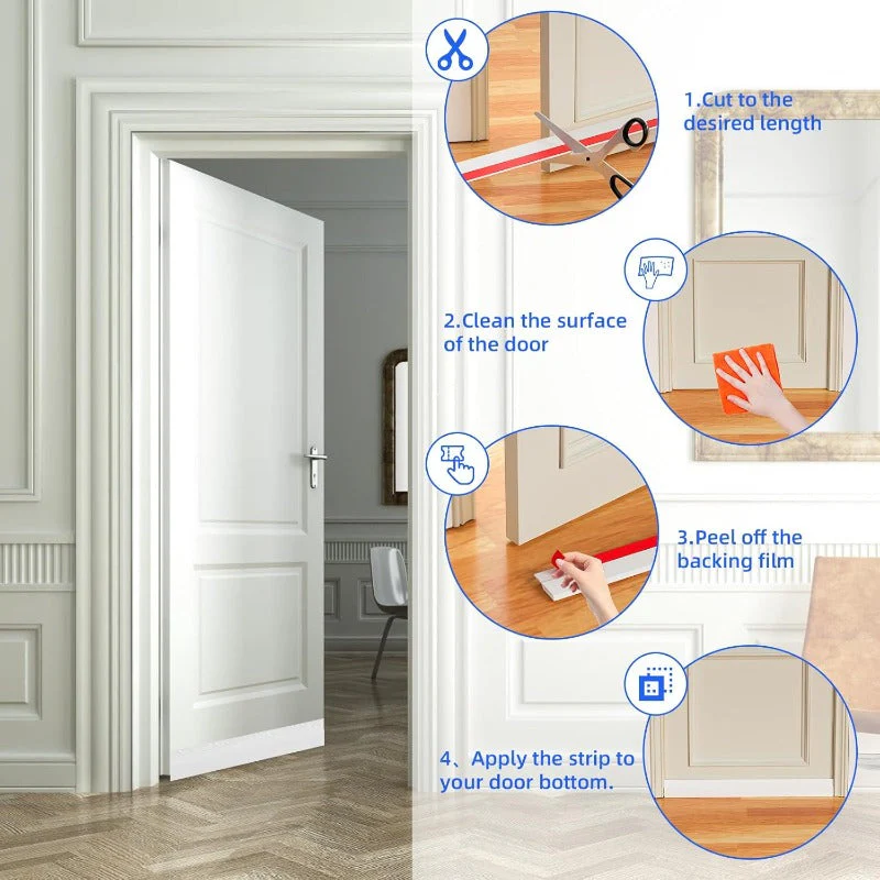 Silicone Under Door Seal Strip - Image 5