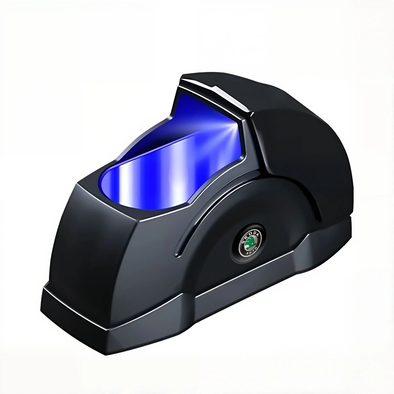 Slide-Lid Car Ashtray — Compact, Odor-Sealing & LED-Lit - Image 46