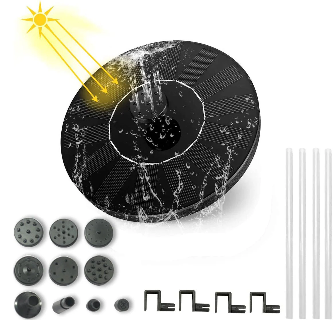 Solar-Powered Bird Fountain Kit - Image 10