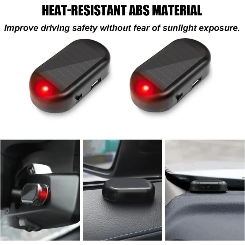 Solar-Powered Dummy Car Alarm Light - Image 37