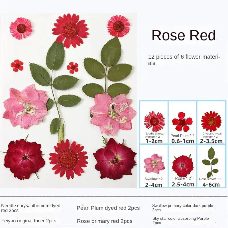Woyuosn Transparent Dried Flower Bookmarks - Image 8
