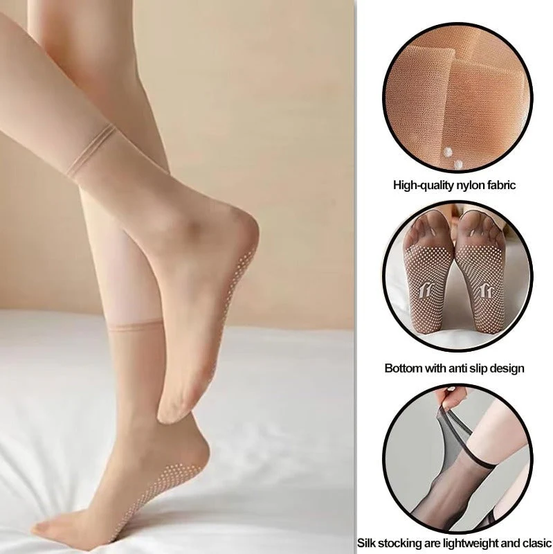 Ultra-Sheer Anti-Slip Ankle Socks – Breathable Elegance for Daily Wear - Image 2