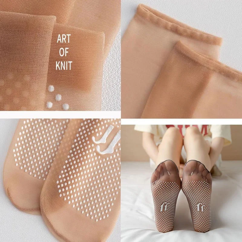 Ultra-Sheer Anti-Slip Ankle Socks – Breathable Elegance for Daily Wear - Image 4