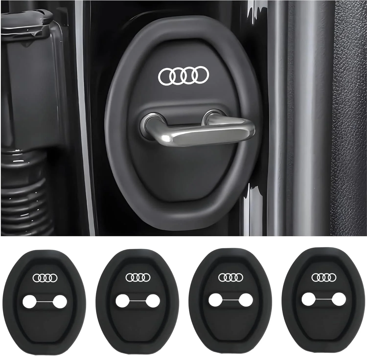 Eptchn Universal Silicone Car Door Covers Protector (4 PACK) - Image 10