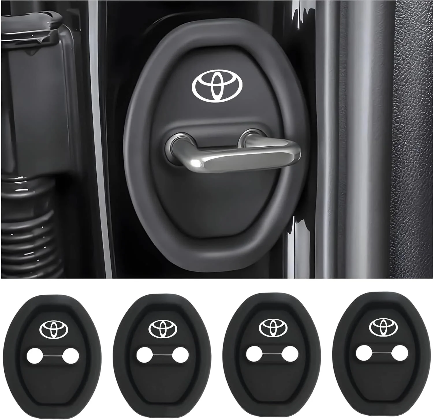 Eptchn Universal Silicone Car Door Covers Protector (4 PACK) - Image 14