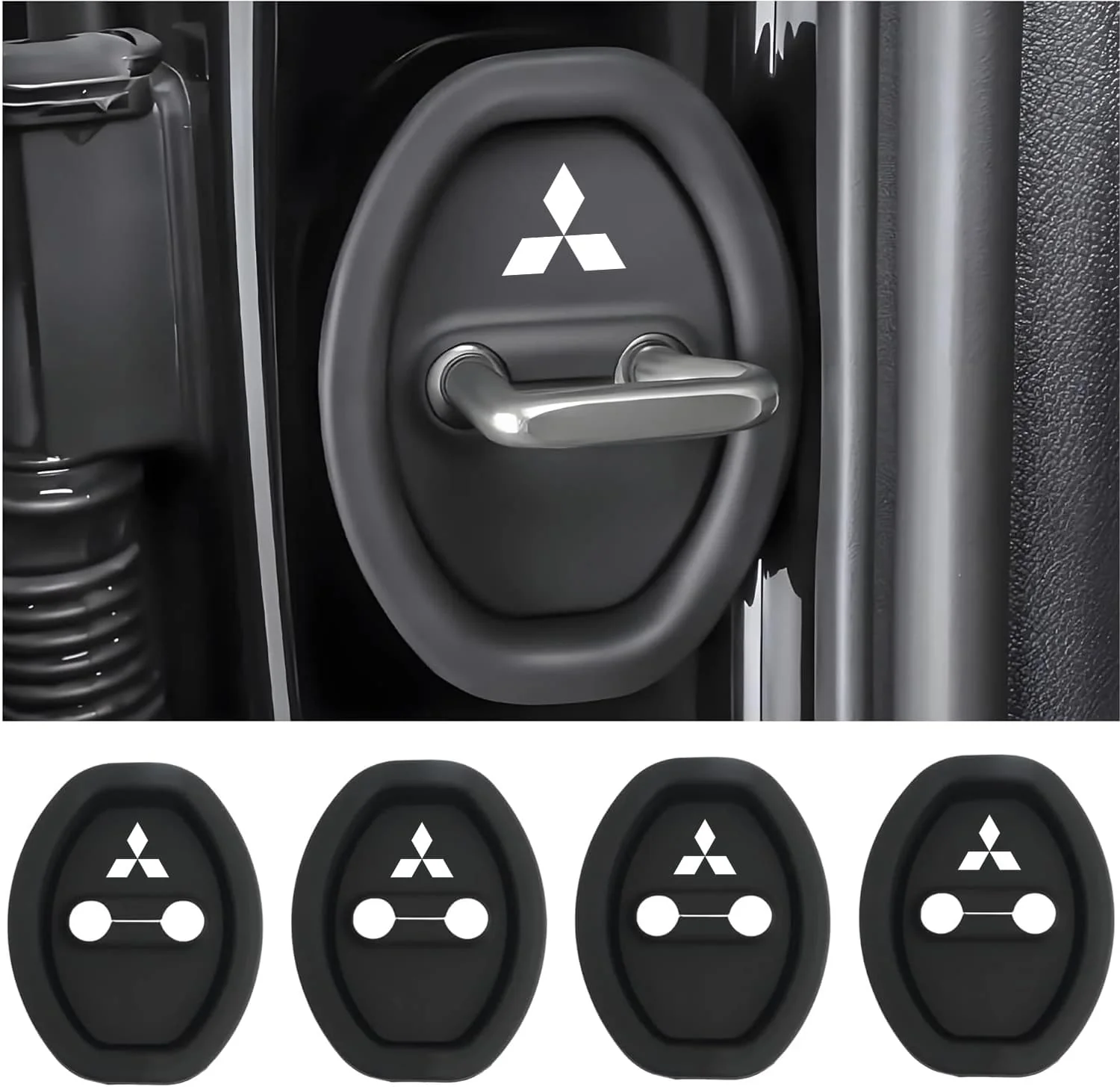 Eptchn Universal Silicone Car Door Covers Protector (4 PACK) - Image 74