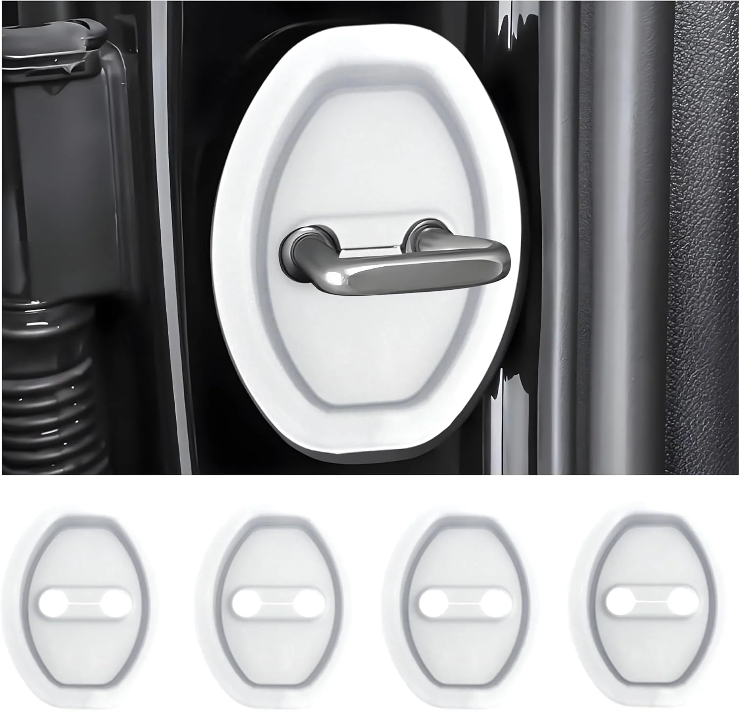 Eptchn Universal Silicone Car Door Covers Protector (4 PACK) - Image 8