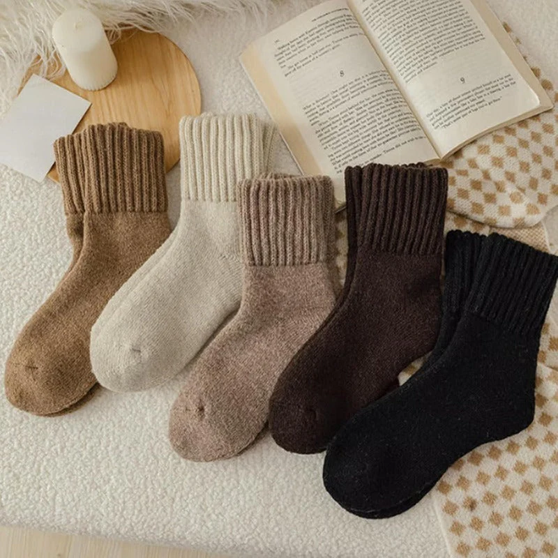 Wool-Blend Thermal Crew Socks - Image 2