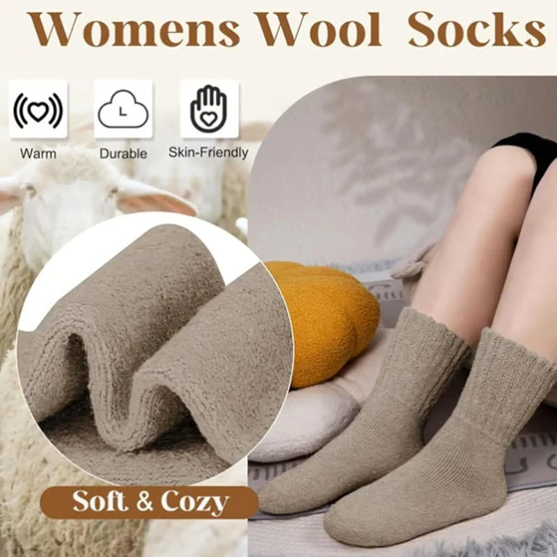 Wool-Blend Thermal Crew Socks - Image 3